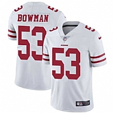Nike San Francisco 49ers #53 NaVorro Bowman White NFL Vapor Untouchable Limited Jersey,baseball caps,new era cap wholesale,wholesale hats